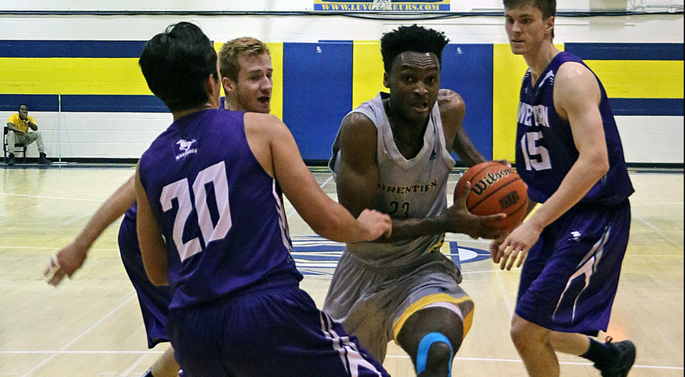 MBB | Voyageurs Paint Their Way to the Second Round