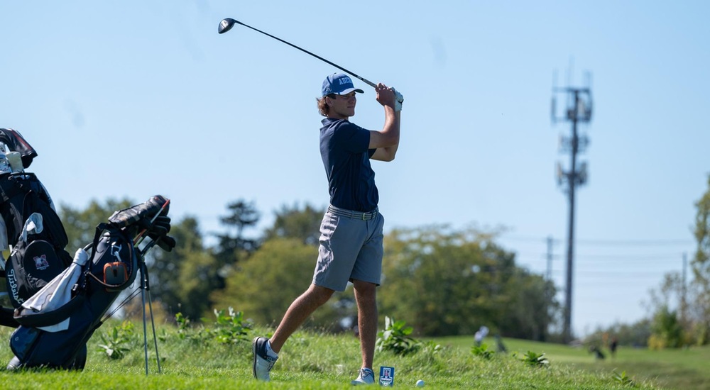 Vincent Palladino teeing off