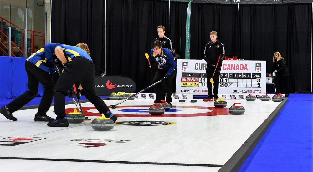 Bonin-Ducharme calling line - Curling Canada/Duncan Bell